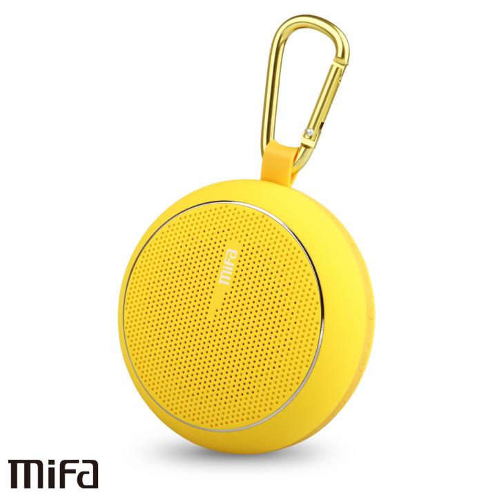防滴・高音質Bluetoothスピーカー MIFA F1 MUBIT2 イエロー_0