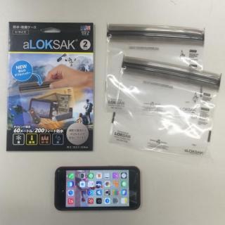 iPhone6 ケース aLOKSAK 防水マルチケース Sサイズ