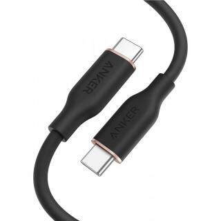 Anker PowerLine III Flow USB-C & USB-C ケーブル 0.9m ブラック【5月下旬】