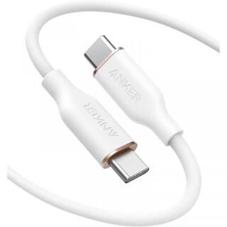 Anker PowerLine III Flow USB-C & USB-C ケーブル 1.8m ホワイト