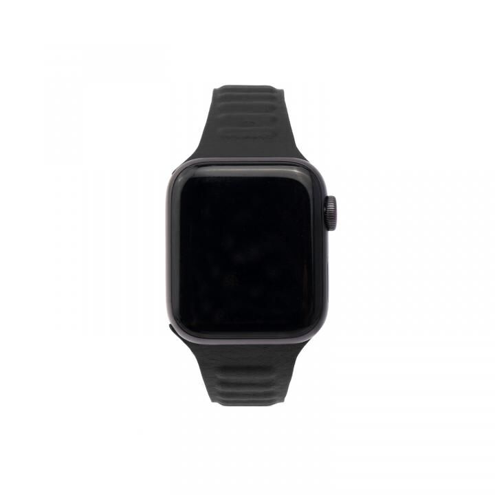 WEARPLANET Slim Line マグネットリンクバンド Apple Watch 45/44/42mm Deep Black_0
