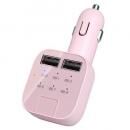 Bluetooth対応ワイヤレストランスミッター ピンク