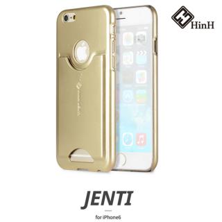 iPhone6 ケース HinH JENTI カードホルダーケース ゴールド iPhone 6