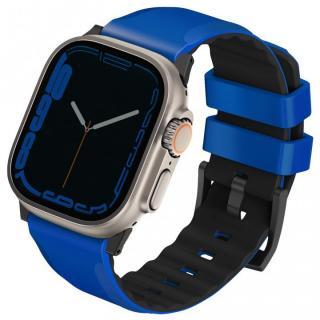 UNIQ LINUS AIROSOFT シリコン Apple Watch 49/45/44/42mm RACING BLUE