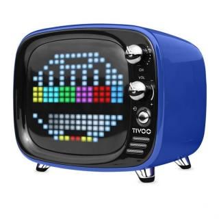 レトロテレビ型スピーカー Tivoo ブルー