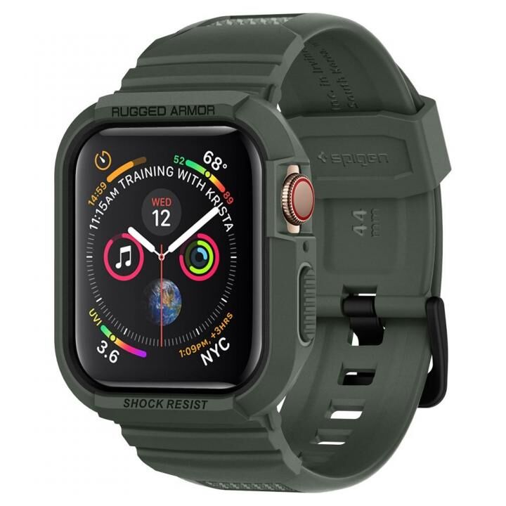 Apple Watch 4 (44mm)Rugged Armor Pro Military Green_0