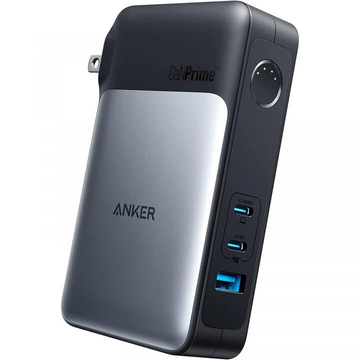 Anker 733 Power Bank バッテリー搭載USB急速充電器 ブラック_0