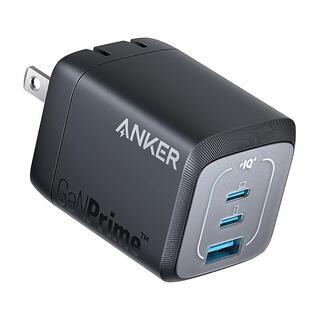Anker Prime Wall Charger (67W, 3 ports, GaN) ブラック