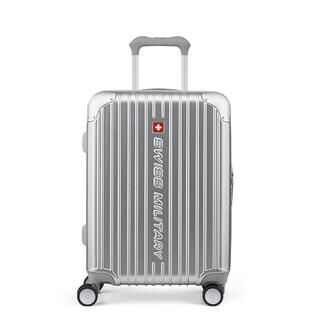 CYGNUS(シグナス) スーツケース 55cm 機内持ち込み可 42L TSAロック ネームタグ付 メタルシルバー【5月中旬】