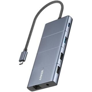 Anker 565 USB-C ハブ 11-in-1 グレー
