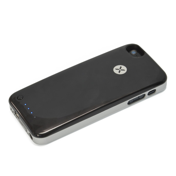 Iphone Se 5s 5ケース 00mah バッテリー内蔵ケース Xpower Skin ブラック Iphone Se 5s 5ケースの人気通販 Appbank Store