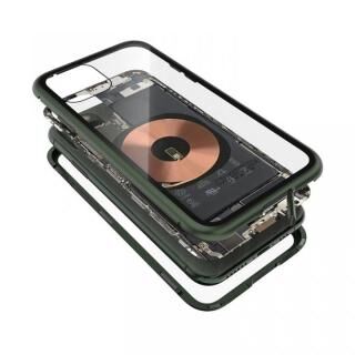 iPhone 11 Pro ケース Transparent Alluminio 2020 グリーン ゴリラガラス+アルミバンパー iPhone 11 Pro