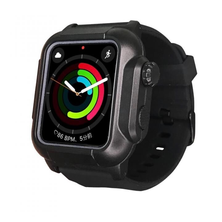 Apple Watch 繧｢繝�繝励Ν繧ｦ繧ｩ繝�繝√��42mm 繧ｱ繝ｼ繧ｹ縲�荳�菴灘梛縲�髦ｲ豌ｴ縲�髦ｲ蝪ｵ - 4