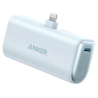Anker Nano Power Bank 12W Built-In Lightning Connector ブルー【5月中旬】
