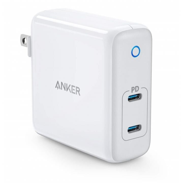 Anker PowerPort Atom PD 2 60W 2ポート USB-C 急速充電器 ホワイト_0