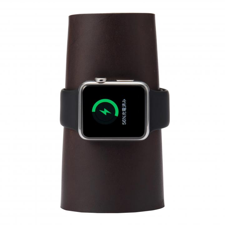 本革製のApple Watch用充電スタンド CARRY_0
