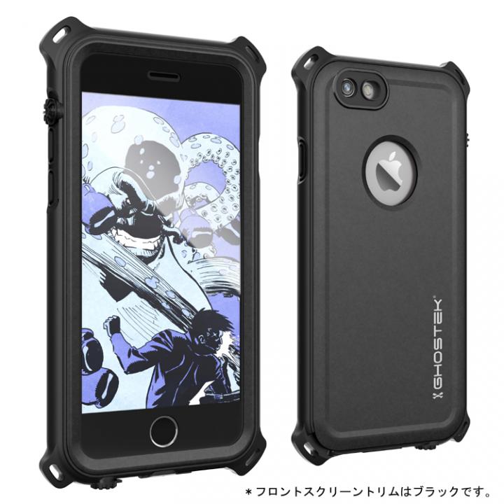 iPhone6s/6 ケース 防水/防雪/防塵/耐衝撃ケース IP68準拠 Ghostek Nautical ブラック iPhone 6s/6_0