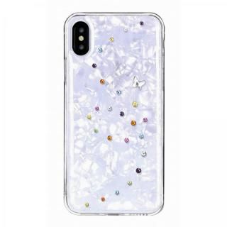iPhone XS/X ケース Bling My Thing Papillon White スワロフスキー COTTON CANDY iPhone XS/X