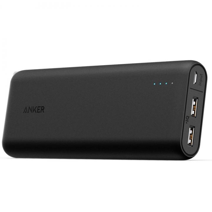 [20100mAh]Anker PowerCore 2ポート4.8A出力 モバイルバッテリー ブラック_0