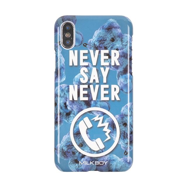 MILKBOY ミルクボーイ ハードケース Gizmobies NEVERPHONEBEARS BL iPhone XS/X