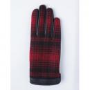 どの指でもスマホが操作できる iTouch Gloves ウールリッチ使用(レッド)Sサイズ