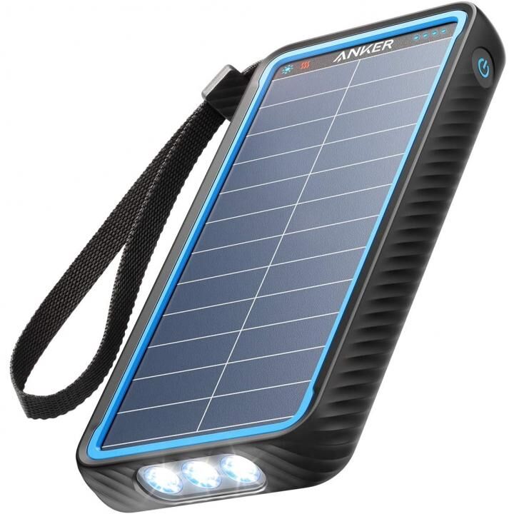 Anker PowerCore Solar 10000 防塵防水耐衝撃 ソーラー充電機能 モバイルバッテリー_0