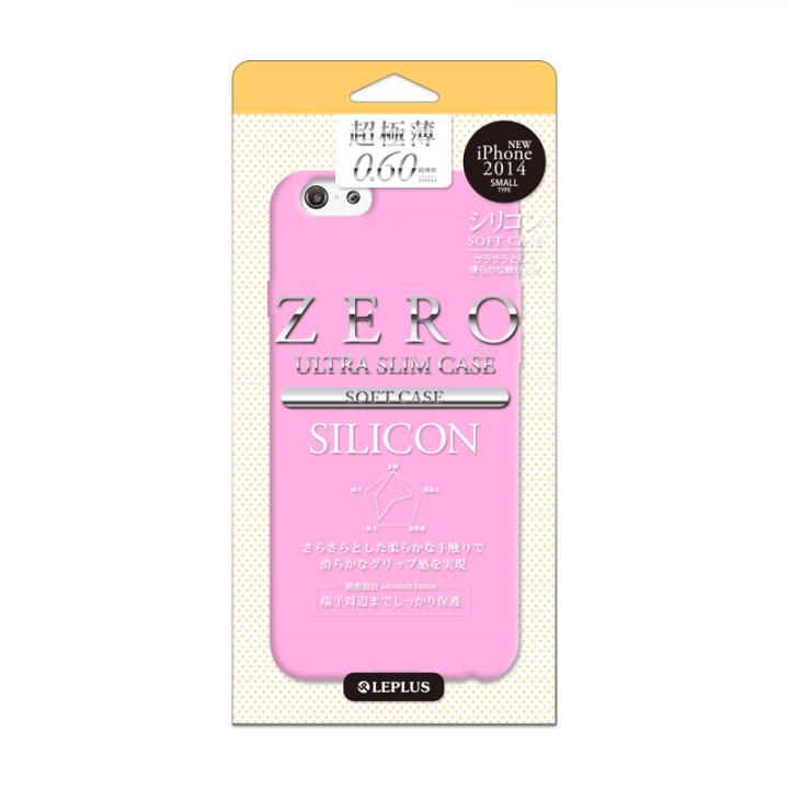 iPhone6 ケース 超極薄0.6mm シリコンケース ZERO SILICON ピンク iPhone 6_0
