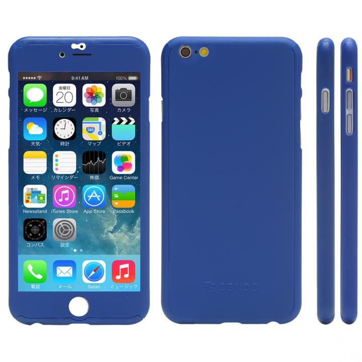 iPhone6s Plus ケース 極薄ハードケース ZENDO Nano Skin ブルー iPhone 6s Plus_0