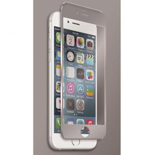 iPhone6s Plus フィルム [0.40mm]マグネシウム合金フレーム 強化ガラスフィルム シルバー iPhone 6s Plus