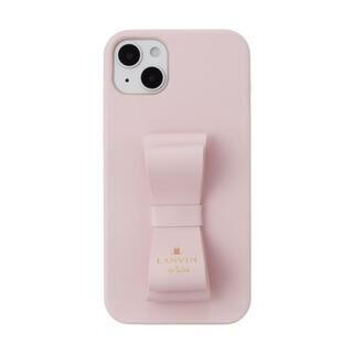 iPhone 14 Plus(6.7インチ) ケース LANVIN en Bleu Slim Wrap Case Stand Ring Ribbon Pink iPhone 14 Plus