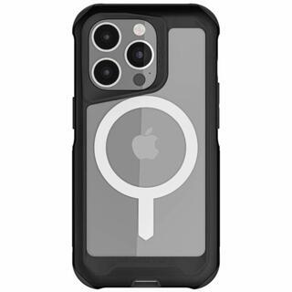 iPhone 14 Pro (6.1インチ) ケース ゴーステック アトミックスリム with MagSafe ブラック iPhone 14 Pro