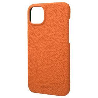 iPhone 14 Plus(6.7インチ) ケース GRAMAS シュランケンカーフレザーケース オレンジ iPhone 14 Plus【6月中旬】