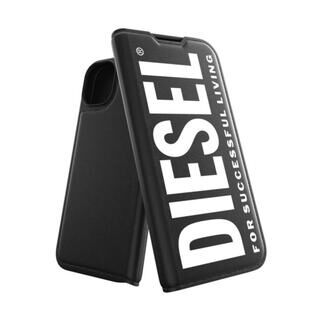 iPhone 14 Plus(6.7インチ) ケース DIESEL Booklet Black/White iPhone 14 Plus