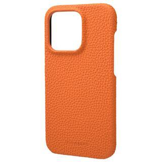iPhone 14 Pro (6.1インチ) ケース GRAMAS シュランケンカーフレザーケース オレンジ iPhone 14 Pro