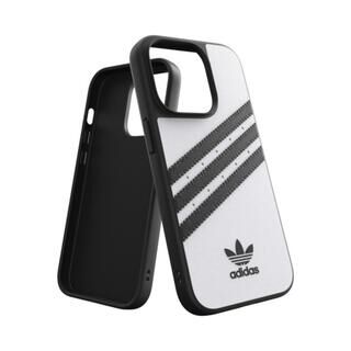 iPhone 14 Pro (6.1インチ) ケース adidas Originals Samba White/Black iPhone 14 Pro