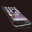 [0.40mm]液晶保護強化ガラス ブラックフレーム iPhone 6s