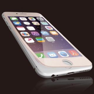 iPhone6s フィルム [0.40mm]液晶保護強化ガラス ピンクフレーム iPhone 6s