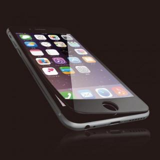 iPhone6s Plus フィルム [0.40mm]液晶保護強化ガラス フルラウンド ブラック iPhone 6s Plus