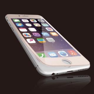 iPhone6s Plus フィルム [0.40mm]液晶保護強化ガラス ピンクフレーム iPhone 6s Plus