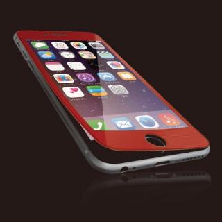 iPhone6s Plus フィルム [0.40mm]液晶保護強化ガラス レッドフレーム iPhone 6s Plus