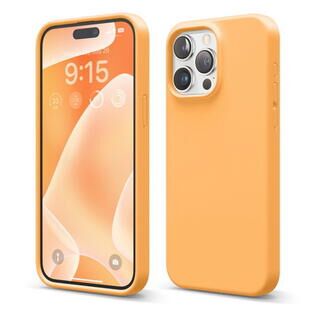 iPhone 15 Pro Max (6.7インチ) ケース elago SILICONE CASE Orange iPhone 15 Pro Max