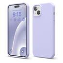 elago SILICONE CASE Purple iPhone 15 Plus