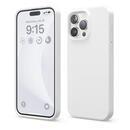 elago SILICONE CASE White iPhone 15 Pro Max