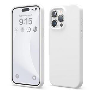 iPhone 15 Pro Max (6.7インチ) ケース elago SILICONE CASE White iPhone 15 Pro Max