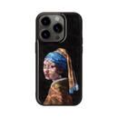 天然貝ケース 真珠の耳飾りの少女 iPhone 15 Pro