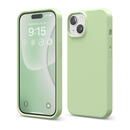 elago SILICONE CASE Pastel Green iPhone 15