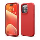 elago SILICONE CASE Red iPhone 15 Pro