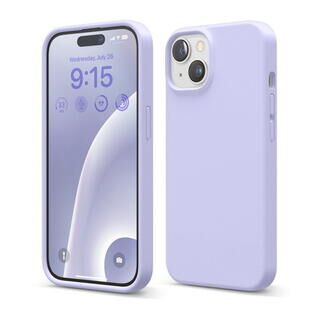 iPhone 15 (6.1インチ) ケース elago SILICONE CASE Purple iPhone 15【10月上旬】