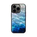 天然貝ケース Blue Lake iPhone 15 Pro