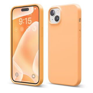 iPhone 15 Plus (6.7インチ) ケース elago SILICONE CASE Orange iPhone 15 Plus
